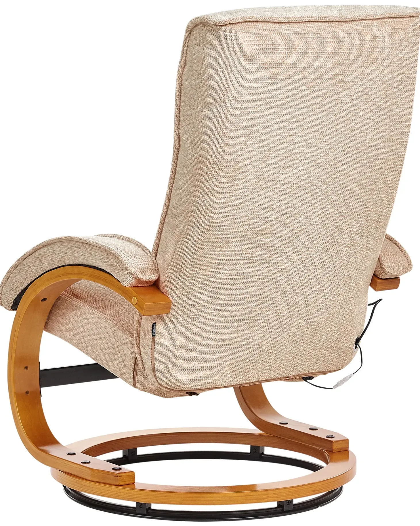 Massagestol HERO med fodskammel Beige