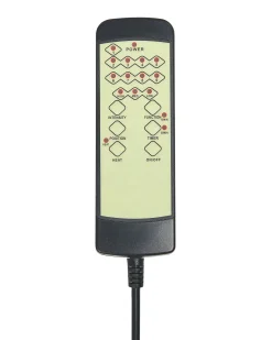 Massagestol med varme GRANDEUR Kunstlæder Beige