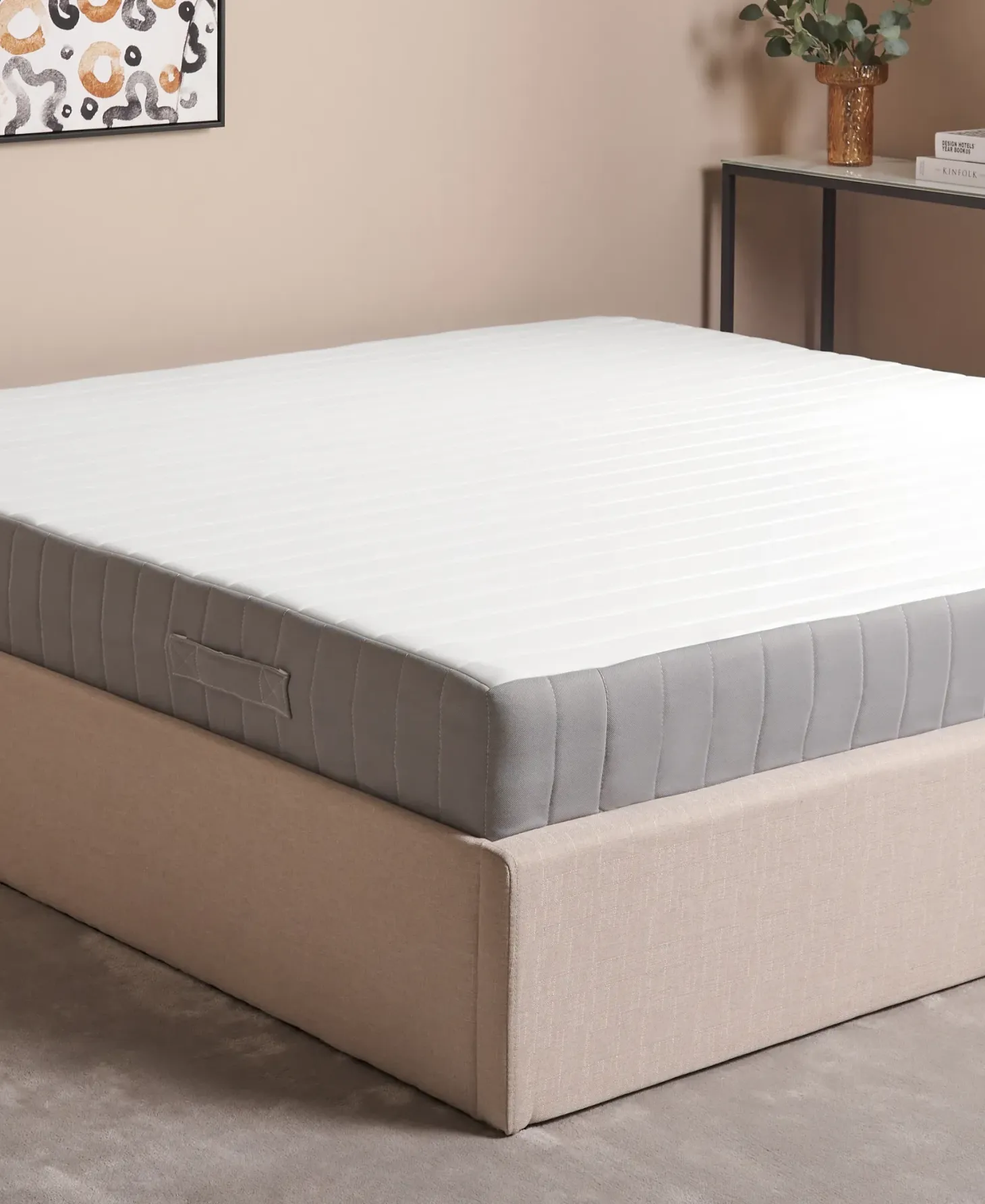 Memoryskum-madras med lommefjedre BREEZ H3/4 Fast 180 x 200 cm