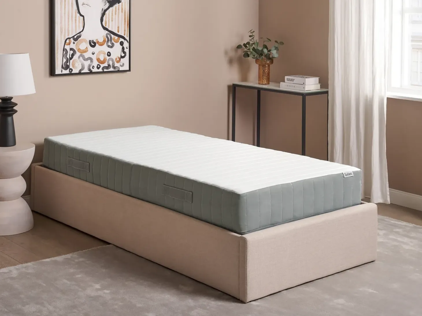 Memoryskum-madras med lommefjedre DRIFT H2/3 Medium 90 x 200 cm