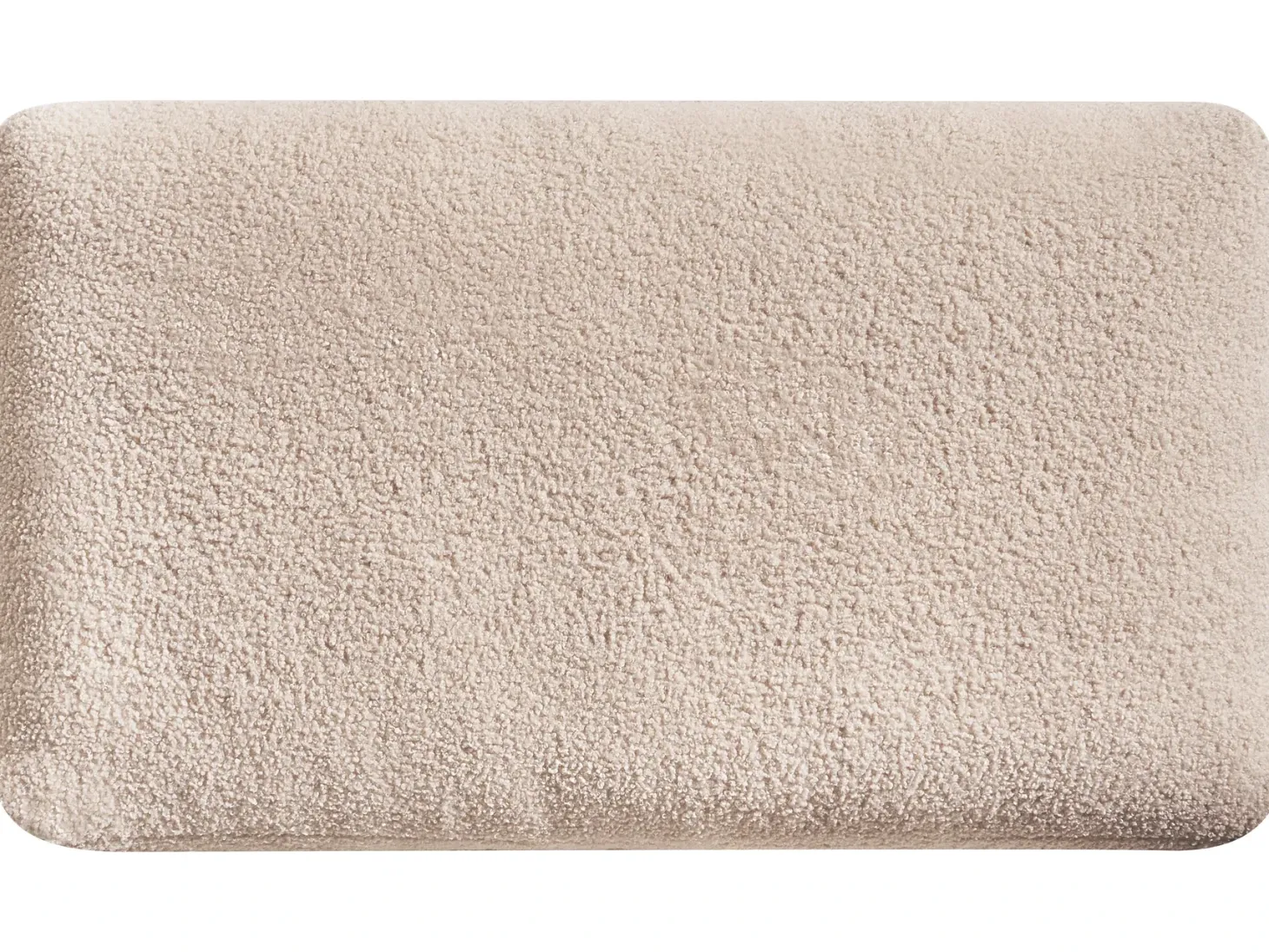 MESNALI 5 personers Hjørnesofa modul Højrevendt Beige Boucle