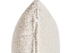 MESNALI 8 personers U-formet modulsofa Cremehvid Boucle