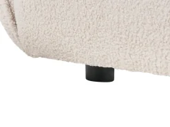 MESNALI 8 personers U-formet modulsofa Cremehvid Boucle