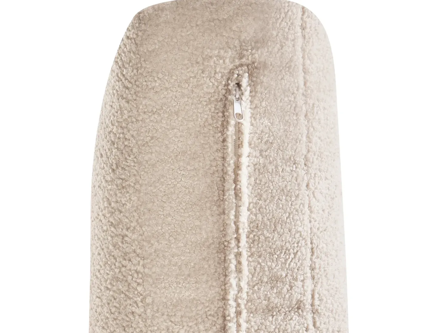 MESNALI 8 personers U-formet modulsofa Beige Boucle