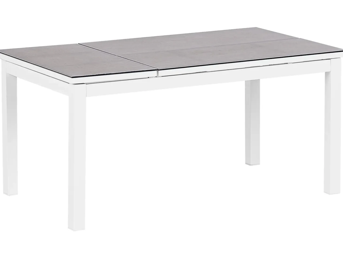 MESSINA 5 personers Have-hjørnesofasæt Venstrevendt Sand Beige Metal