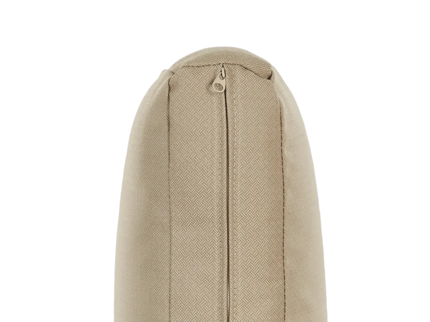 MESSINA 5 personers Have-hjørnesofasæt Venstrevendt Sand Beige Metal