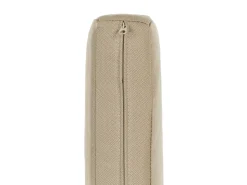 MESSINA 5 personers Have-hjørnesofasæt Venstrevendt Sand Beige Metal