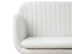 Middagsbænk 2 personers TABY Boucle Cremehvid