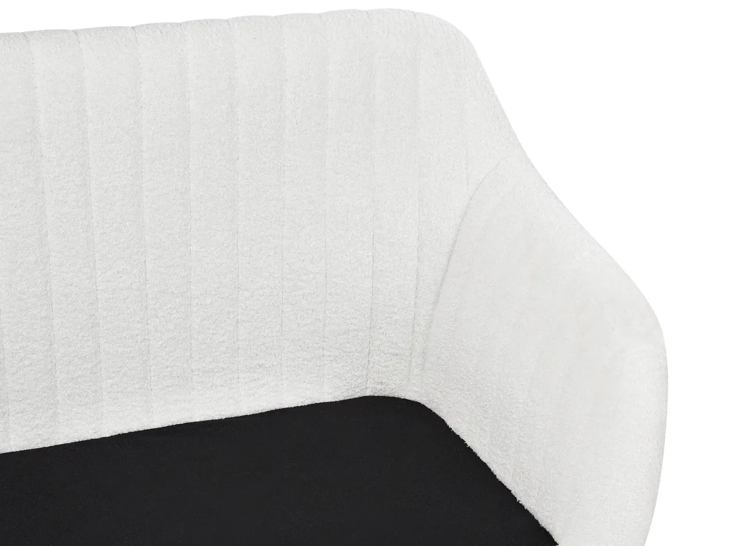 Middagsbænk 2 personers TABY Boucle Cremehvid