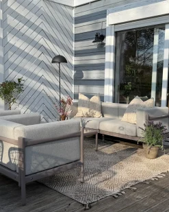 Midtersektion til havesofa FERRETTI Brungrå