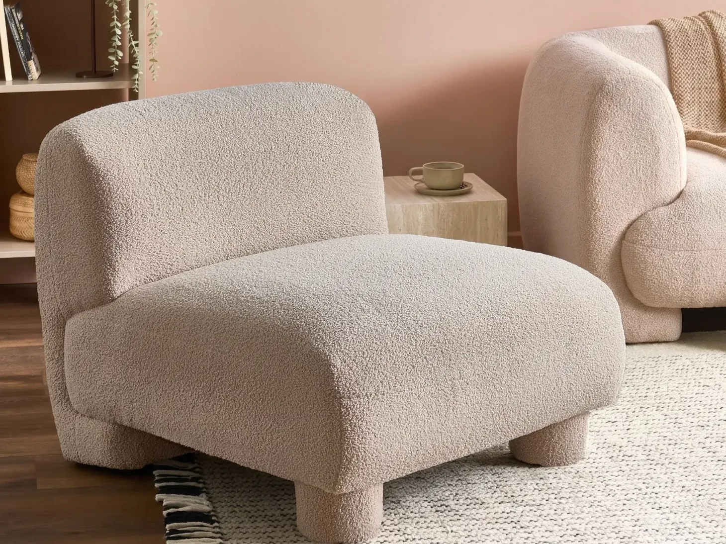 MJALBI Stol Modul Beige Boucle