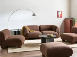 MJALBI Stol Modul Brun Boucle