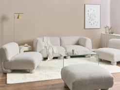 MJALBI Stol Modul Cremehvid Boucle