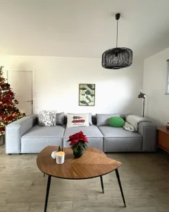 Modulsofa 3 personers BRANDE Grå