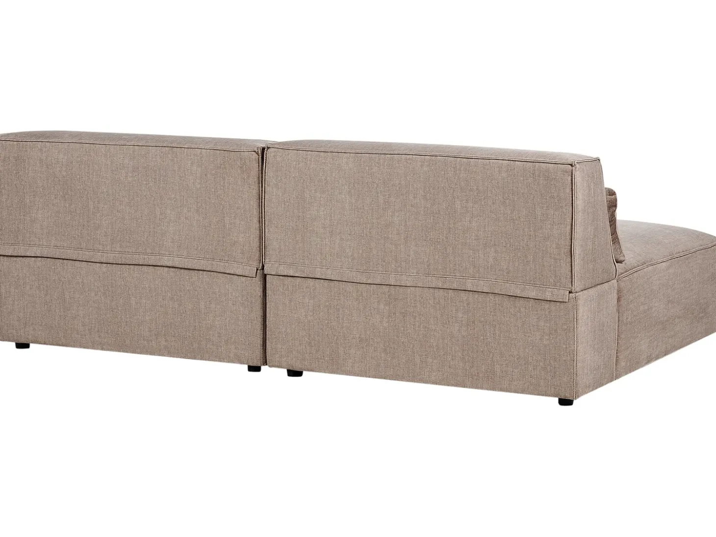 Modulsofa 2 personers HELLNAR Lysebrun