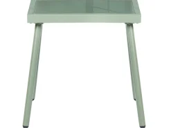 MOLVENO 2 personers Loungesæt med bord Beige/Grøn Metal