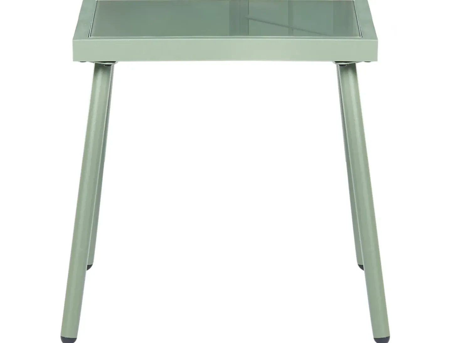 MOLVENO 2 personers Loungesæt med bord Beige/Grøn Metal