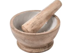 Morter QENA Mangotræ Brun/hvid