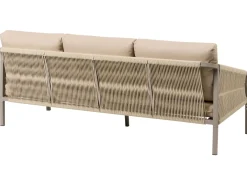 MURATO 5 personers Loungesæt med bord Beige Metal