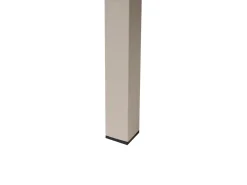 MURATO 5 personers Loungesæt med bord Beige Metal