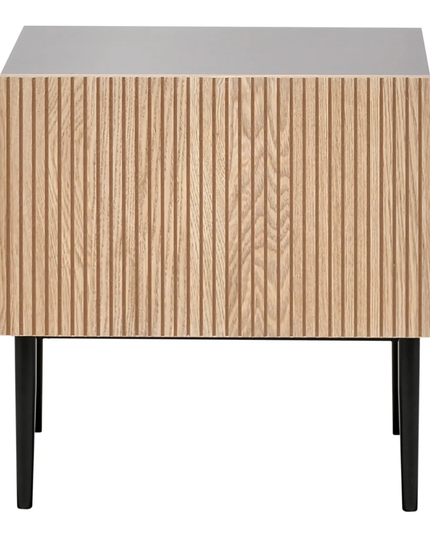 Natbord BLYTHE Naturlig ask Sort