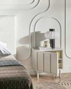 Natbord CLUNES Lys Beige