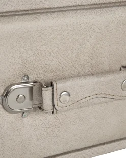 Natbord med 1 skuffe EUROSTAR Kunstlæder Beige