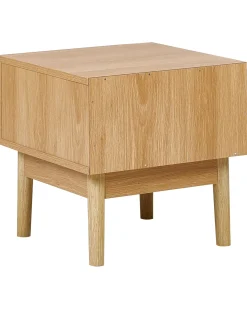 Natbord med 1 skuffe NIVO Lysebrun