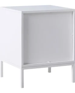 Natbord med 2 skuffer ADELAIDE Hvid