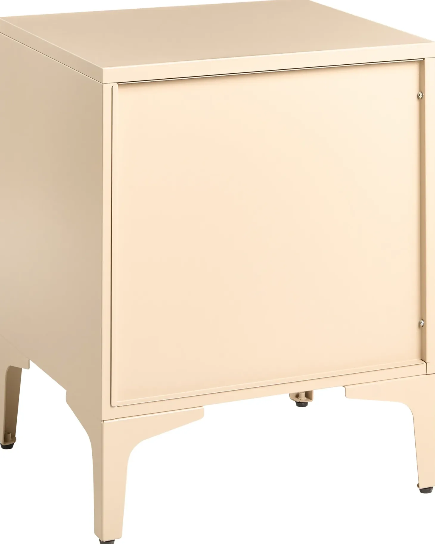 Natbord med 2 skuffer ARDURA Metal Beige