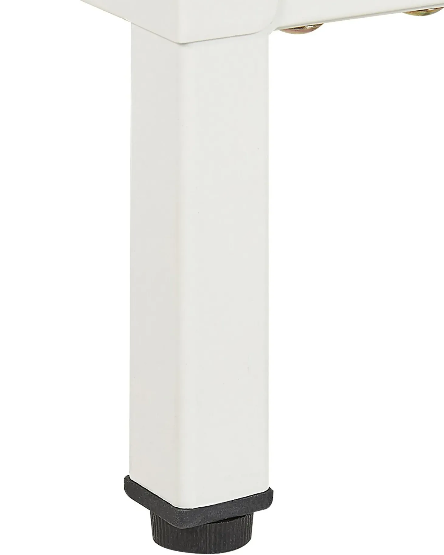 Natbord med 2 skuffer KYLEA Metal Hvid