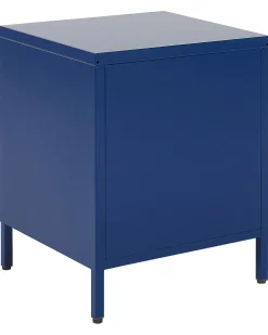 Natbord med 2 skuffer KYLEA Metal Navy Blå