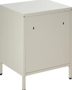 Natbord med 2 skuffer KYLEA Metal Lys Beige