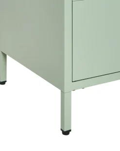 Natbord med 2 skuffer KYLEA Metal Mintgrøn