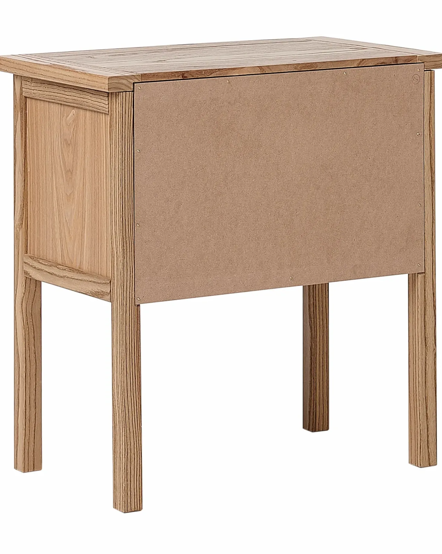 Natbord med 2 skuffer SALTON Sassafras træ Brun
