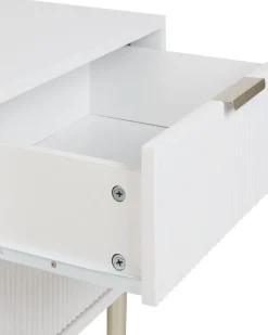 Natbord med 2 skuffer SOHO Hvid