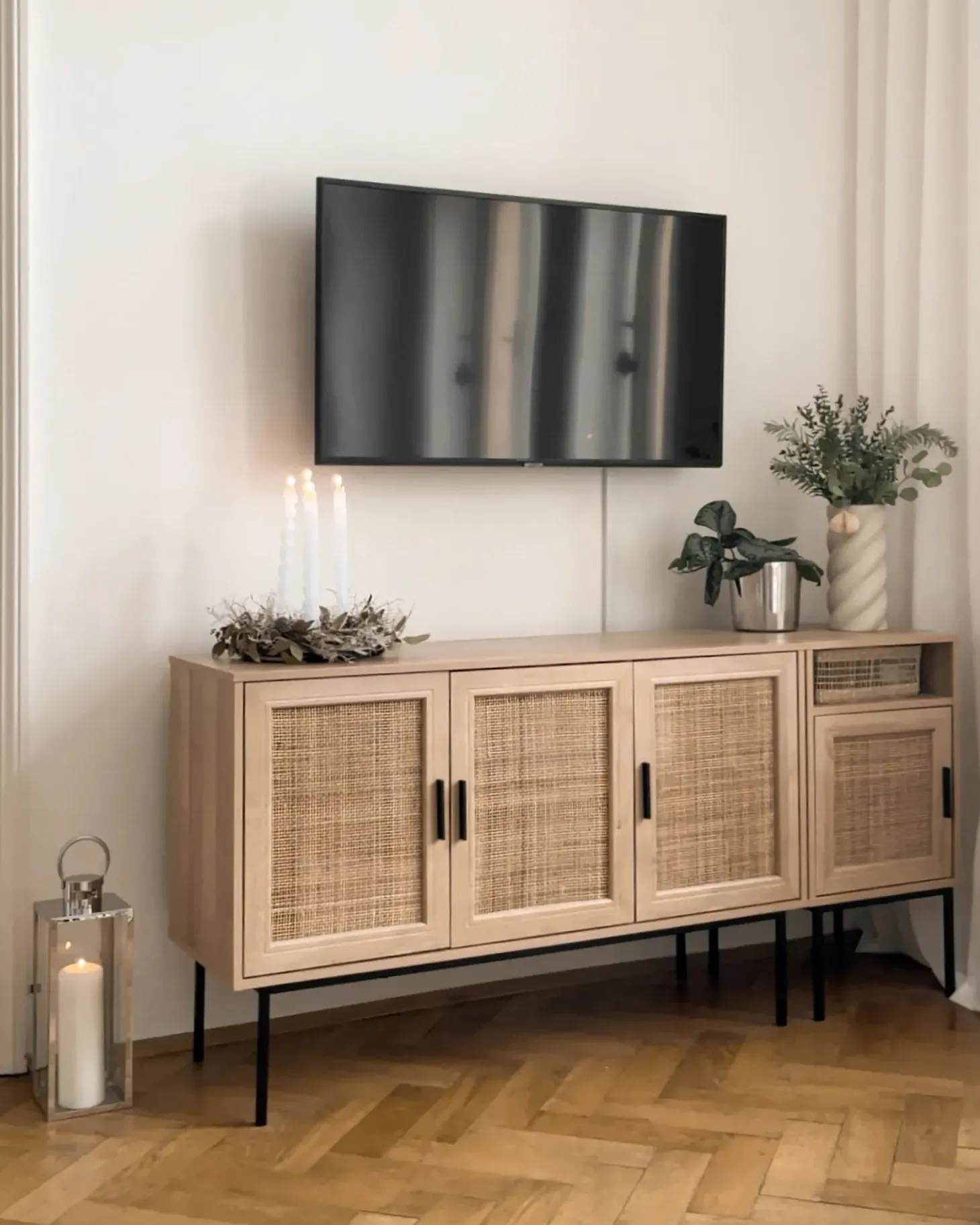 Natbord PASCO Lysebrun
