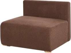 NERBO Stol Modul Brun Boucle