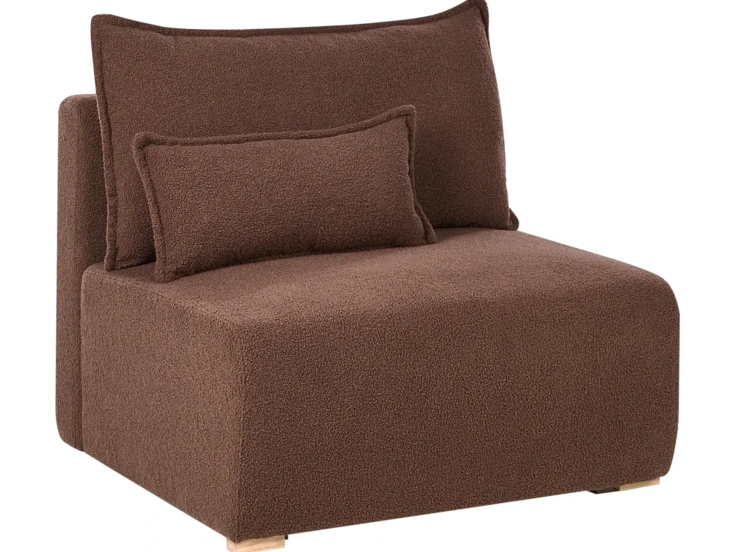 NERBO Stol Modul Brun Boucle