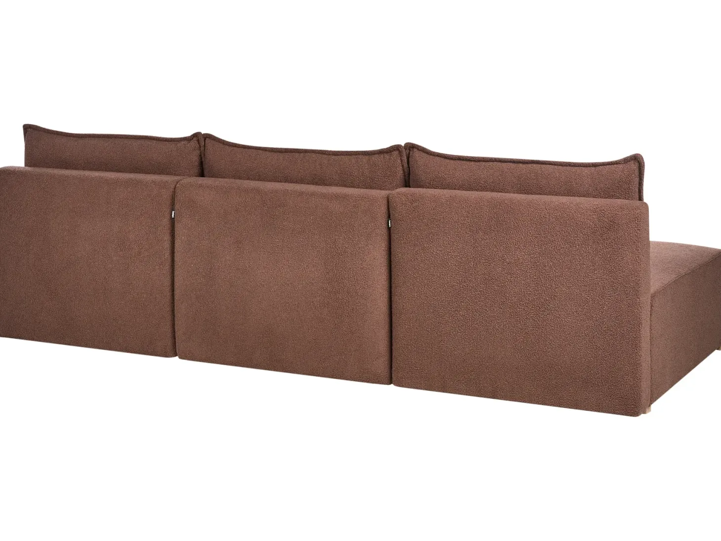 NERBO U-formet modulsofa Brun Boucle
