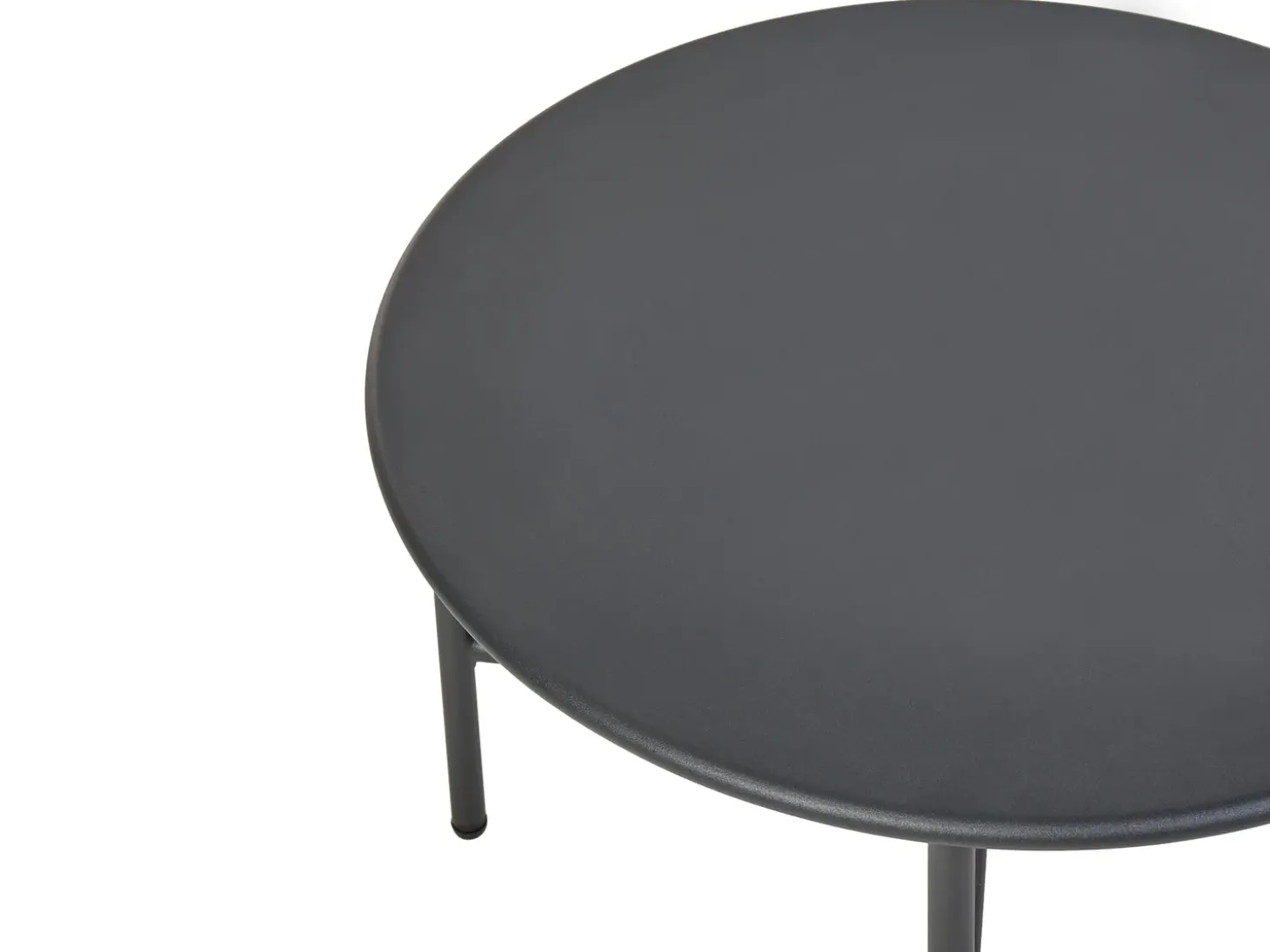 OFANTO 4 personers Loungesæt med bord Naturlig PE-rattan