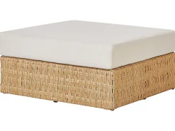 OLIVERI 4 personers Have-hjørnesofasæt Venstrevendt Beige PE-rattan