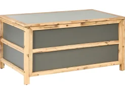 Opbevaringsboks ACATE 121 cm 72 cm Grå