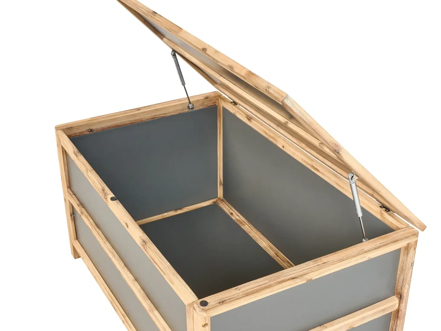 Opbevaringsboks ACATE 121 cm 72 cm Grå