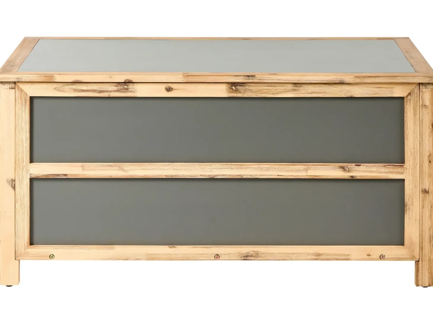 Opbevaringsboks ACATE 121 cm 72 cm Grå
