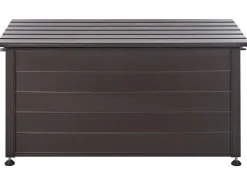 Opbevaringsboks CAMPALTO 123 cm 60 cm Mørkebrun