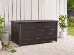 Opbevaringsboks CAMPALTO 123 cm 60 cm Mørkebrun
