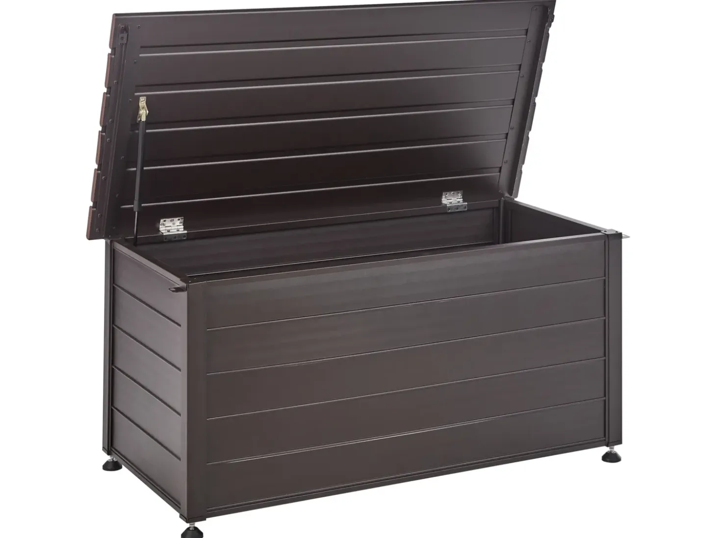 Opbevaringsboks CAMPALTO 123 cm 60 cm Mørkebrun