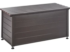 Opbevaringsboks CAMPALTO 123 cm 60 cm Mørkebrun