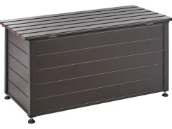 Opbevaringsboks CAMPALTO 123 cm 60 cm Mørkebrun